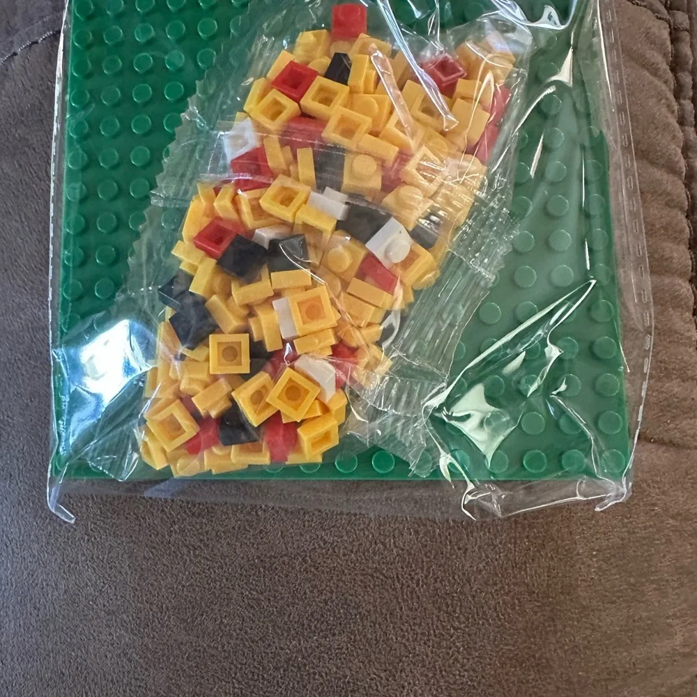 🌵 3/$15 Make-It Blocks Brick Mosaic 185 pc Joking Face (see description)